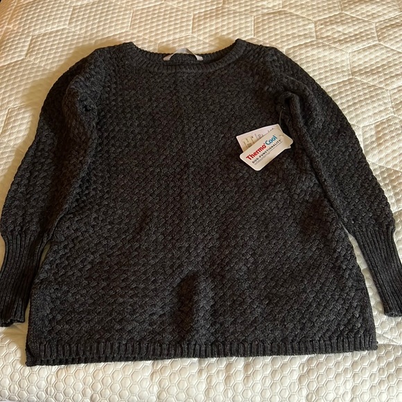 Athleta Sweaters Blackcharcoal Athleta Sweater Poshmark